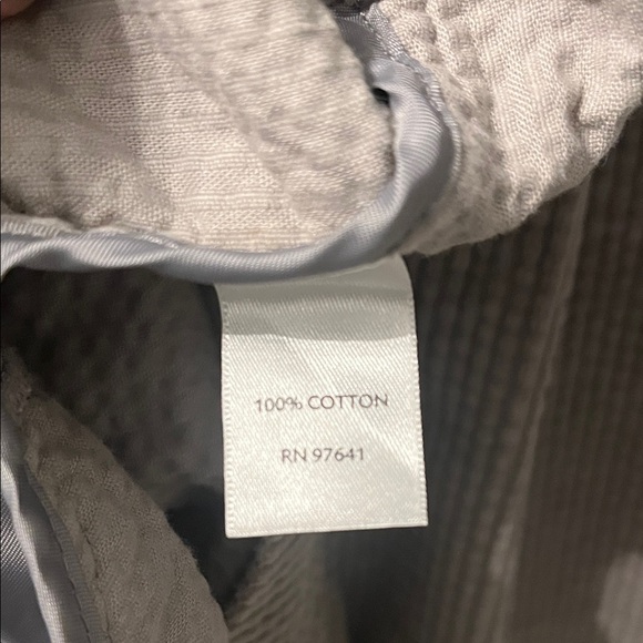 J. Jill Gray Corduroy Oversize Shacket Jacket with Velvet Trim Size Small - Picture 5 of 6